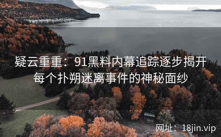 疑云重重：91黑料内幕追踪逐步揭开每个扑朔迷离事件的神秘面纱